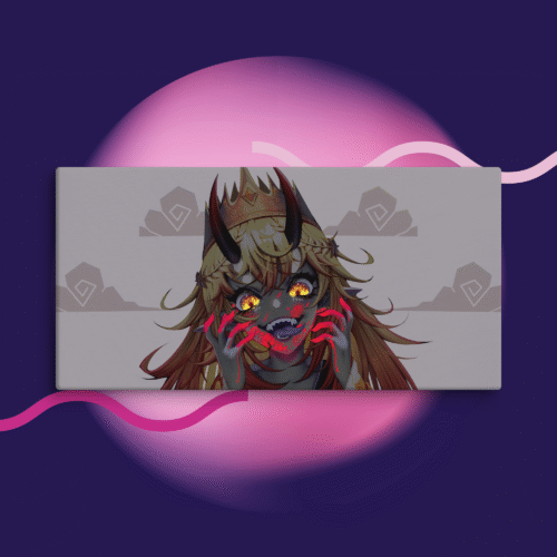 Crowned in Madness Canvas